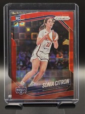 SONIA CITRON Red Pandora /199  2025 PRIZM WNBA Rookie Washington Mystics RC #122