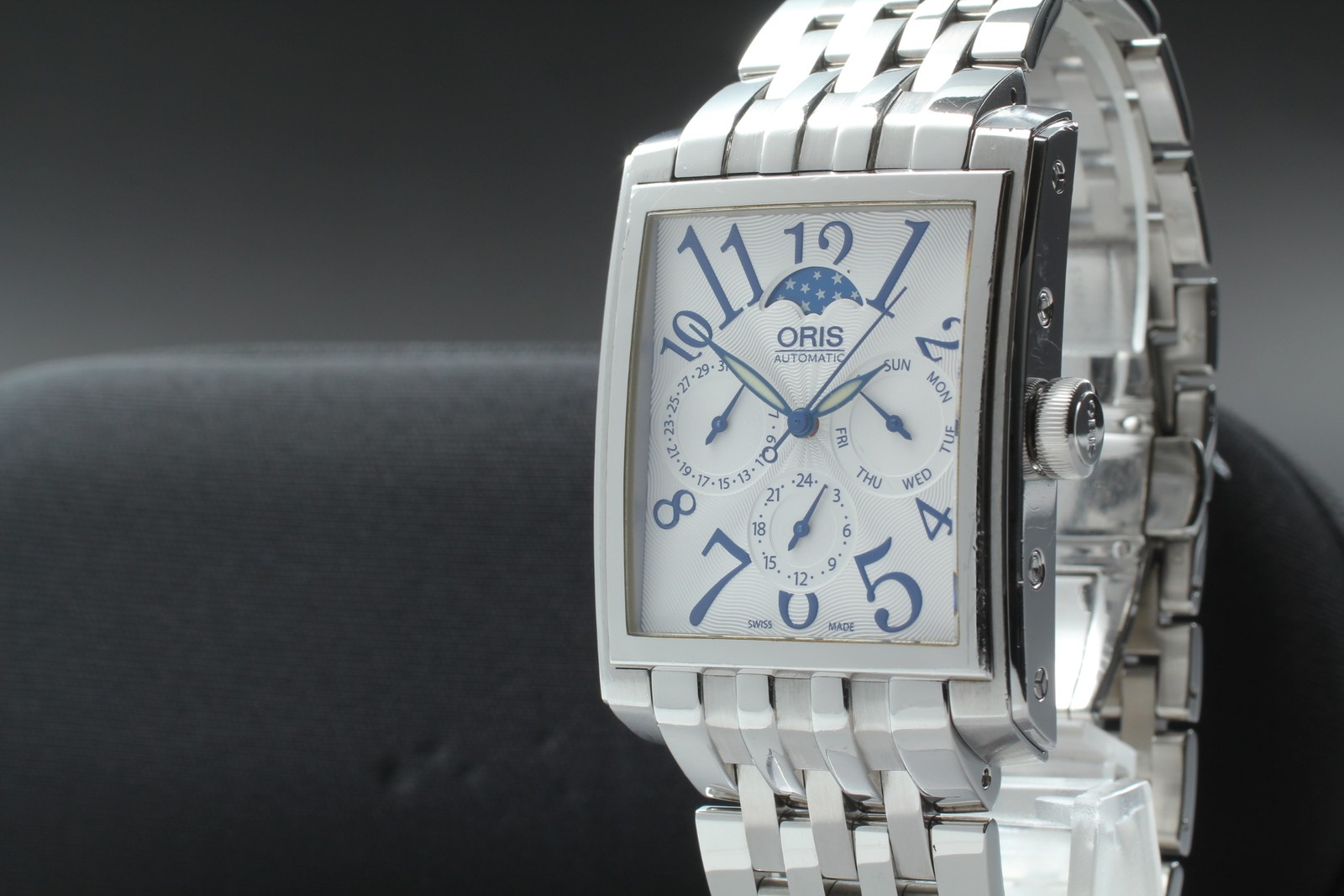 [Exc+5] ORIS Rectangular Complication 7658 Moon P… - image 23