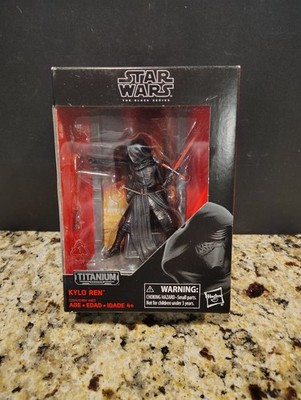 Kylo Ren 07 40th STAR WARS Black Series Titanium NEW MIB