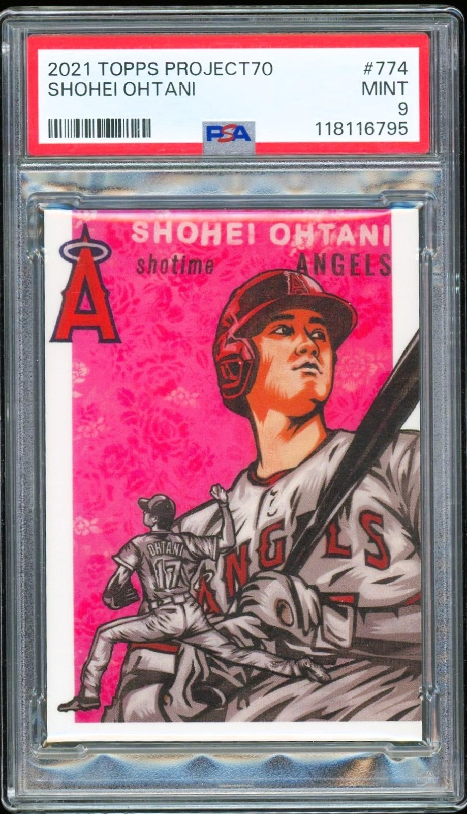 Topps Shohei Ohtani front