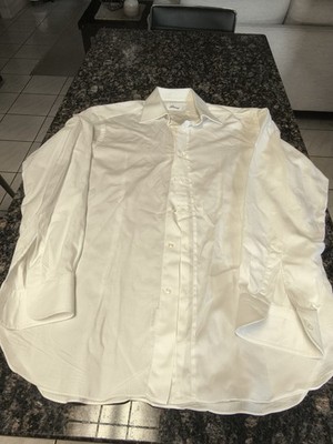BRIONI Dress SHIRT 100% Cotton Size 39 (Cod MA64)