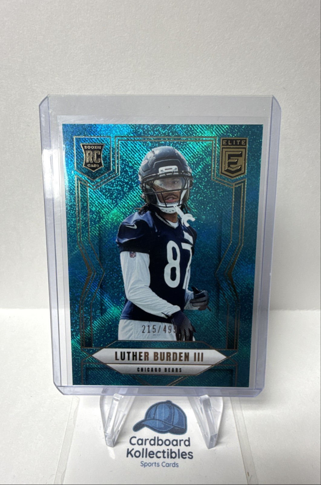 2025 Panini Donruss Elite - Rookies Luther Burden #118 Teal Matrix /499 (RC)