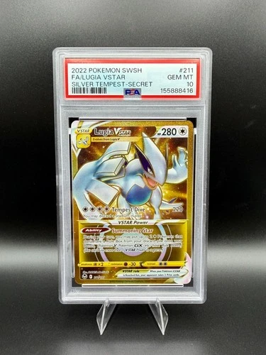 Lugia VSTAR 211/195 Sword & Shield: Silver Tempest PSA 10 - Gem Mint Pokemon