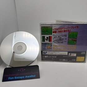 J.League Victory Goal - Sega Saturn SS Japan Import US Seller