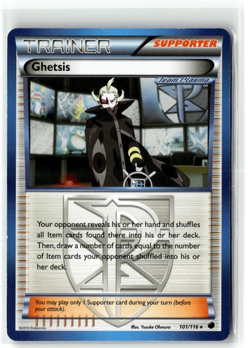 Ghetsis (BW Plasma Freeze) 101/116 - Pokemon TCG Deck Exclusives