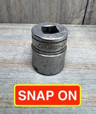 Snap-on FS221 USA 3/8 Drive 6 Point 11/16 Socket Standard Tool SNAP ON X126