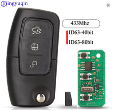 Schlüssel 433 MHz für Ford Fiesta Focus 2 Ecosport Kuga Escape C Max Ka HU101