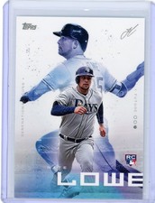 2019 Topps X Lindor Nate Lowe Tampa Bay Rays Rookie Generational Icons Card #23