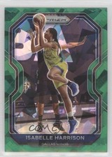 2021 Panini Prizm WNBA Green Ice Prizm Isabelle Harrison #22 00zd