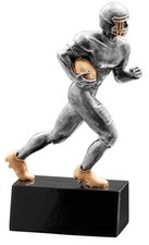American Football-Pokal Resin-Figur, mit Grav...