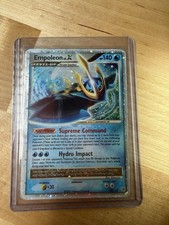 Pokémon TCG Empoleon LV.X SWIRL Holo Rare Card Diamond & Pearl 120/130 2007 on eBay
