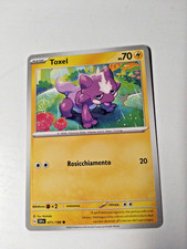 CARTA POKEMON TOXEL 071/198 SCARLATTO E VIOLETTO ITA