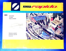 ARNOLD"N": TURNTABLE LOCOMOTIVES. USED. GOOD CONDITION. REF. 0851.