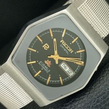 VINTAGE RICOH R31 AUTOMATIC JAPAN MENS ORIGINAL DIAL WATCH a707906-1