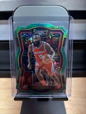 2017-18 Panini Select - Premier Level James Harden #177 Green Prizm 1/5