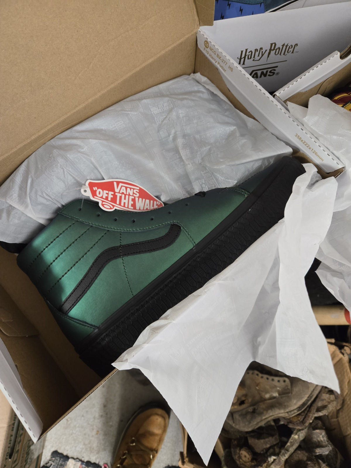 Vans x Harry Potter Transfiguration, Gryffindor,  Slytherin, Golden Snitch 11.5 image 2