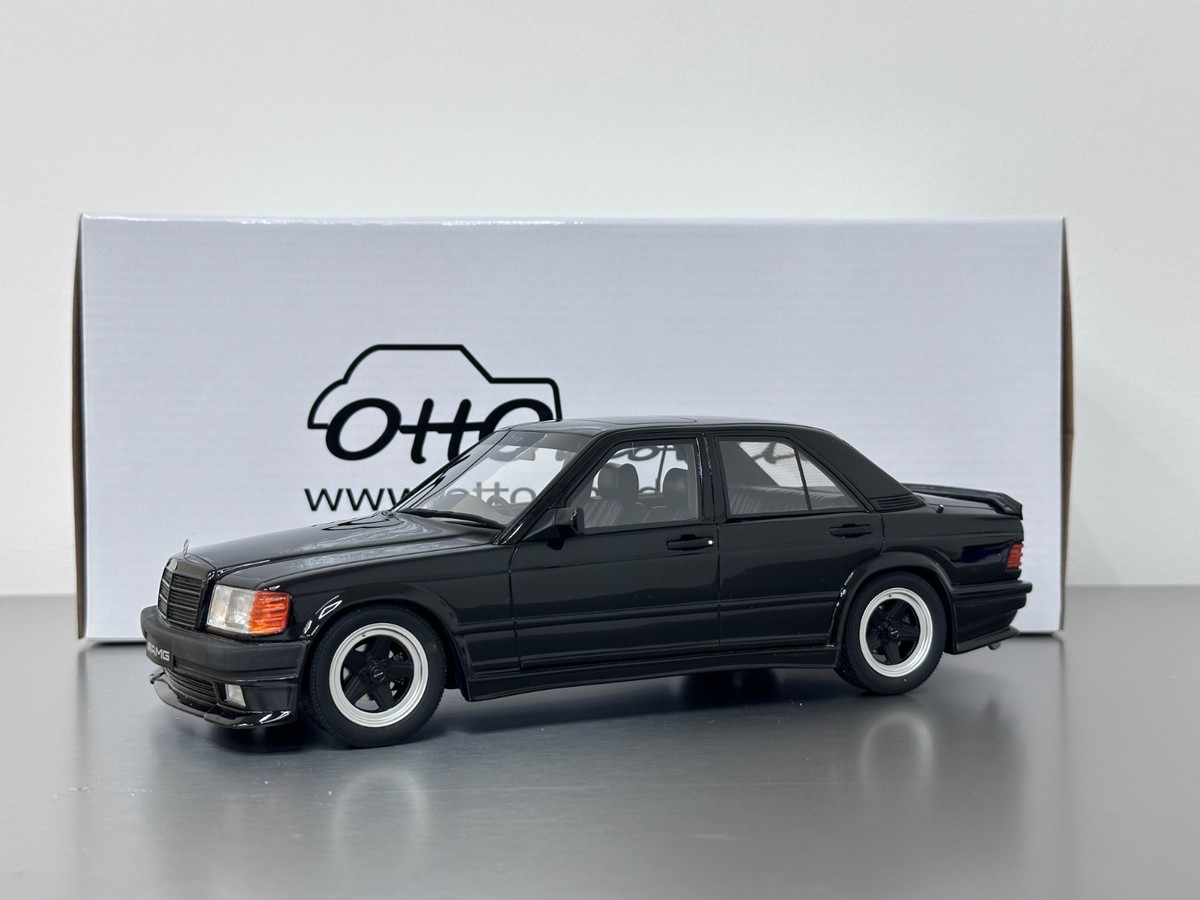 オートモービルOTTO AMG 190E2.3ブラック 1/18 絶版 希少 オート