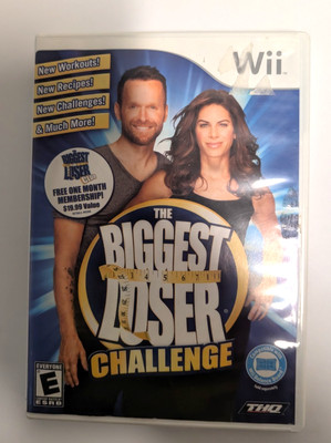 The Biggest Loser Challenge 2010 For Nintendo Wii Video Game - TESTED WORKS