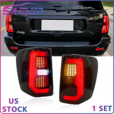 Sindar Led Tail Light Assembly For Jeep Grand Cherokee 2005-2010 Smoke Lens