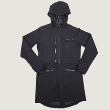 Nike Storm-FIT 5 Hooded Convertible Crop Parka Jacket Waterproof Raincoat Small