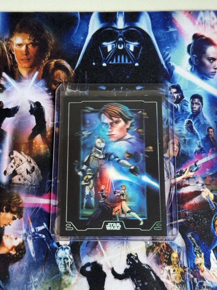 2023 Topps Star Wars The Clone Wars Poster Art #HC-18 Holograms CASE HIT - Image 4 of 4