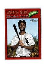2026 Topps Heritage #45 Michael A. Taylor Red