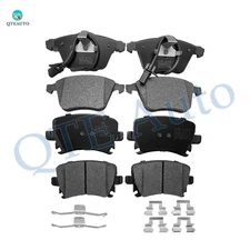 Set of 8 Front-Rear Ceramic Brake Pad Kit For 2005-2009 Audi A4 Base Cabriolet