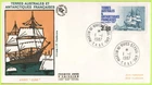 French Antarctic Territory 1987 Freight Transport Ship 'Eure' First Day Cover