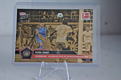 2025-26 Bundesliga Topps NOW #088- Patrik Schick - Meiste Bundesliga Tore  35/50