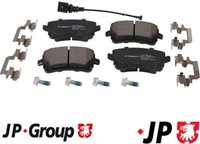 Jp Group 1163706210 Bremsbelagsatz FüR Scheibenbremse Bremsbelagsatz FüR Vw