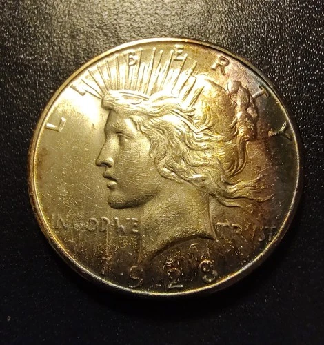 1928, Peace Doller, Circulated, US BUYERS ONLY!