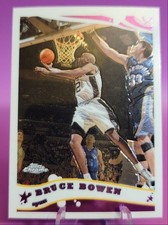 2005 Topps Chrome #38 Bruce Bowen - San Antonio Spurs