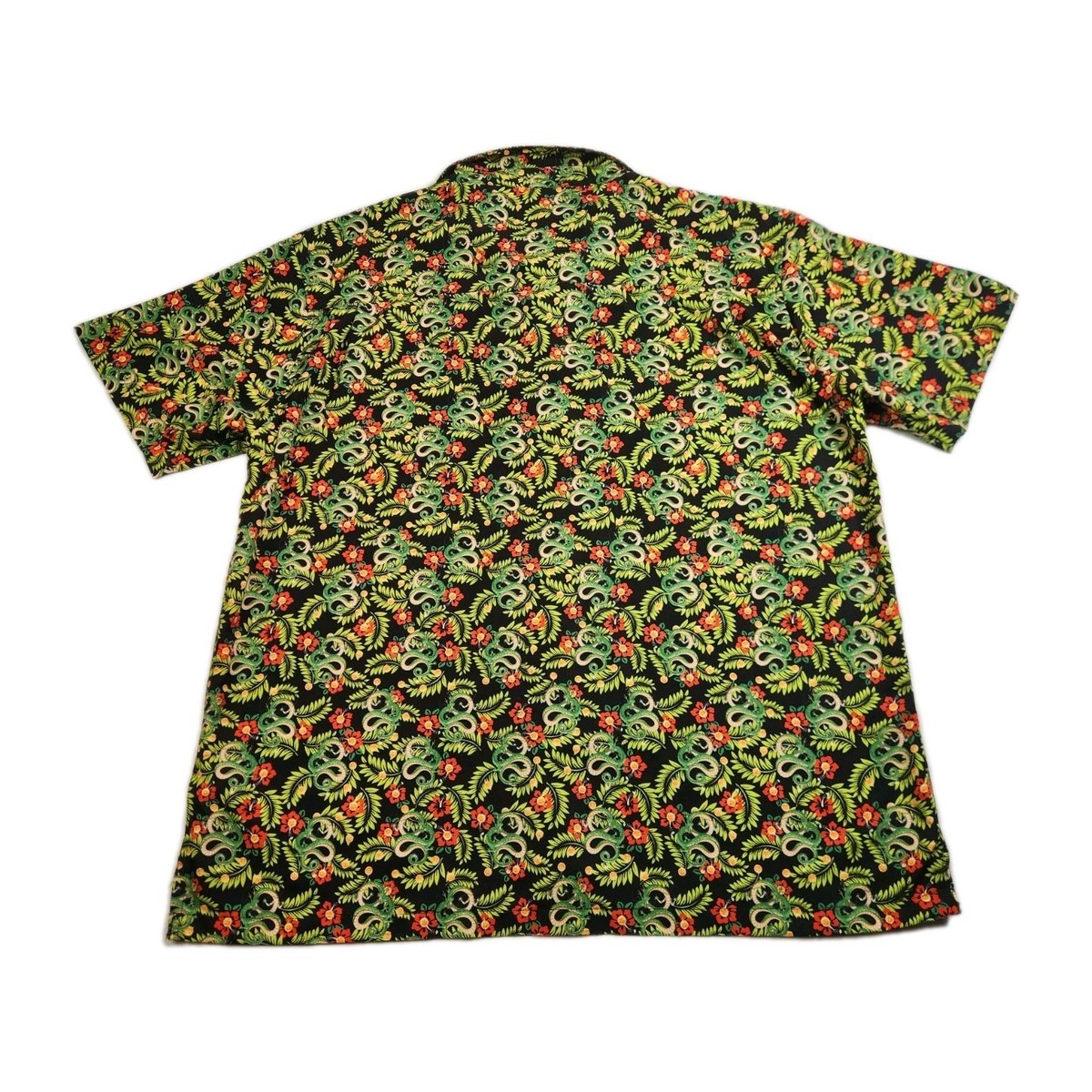 Dragon Ball Super Button Up Shirt Men XL Short Sleeve Shenron