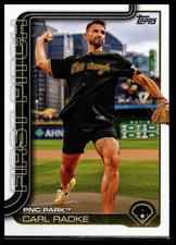 2025 Topps #FP-6 Carl Radke First Pitch