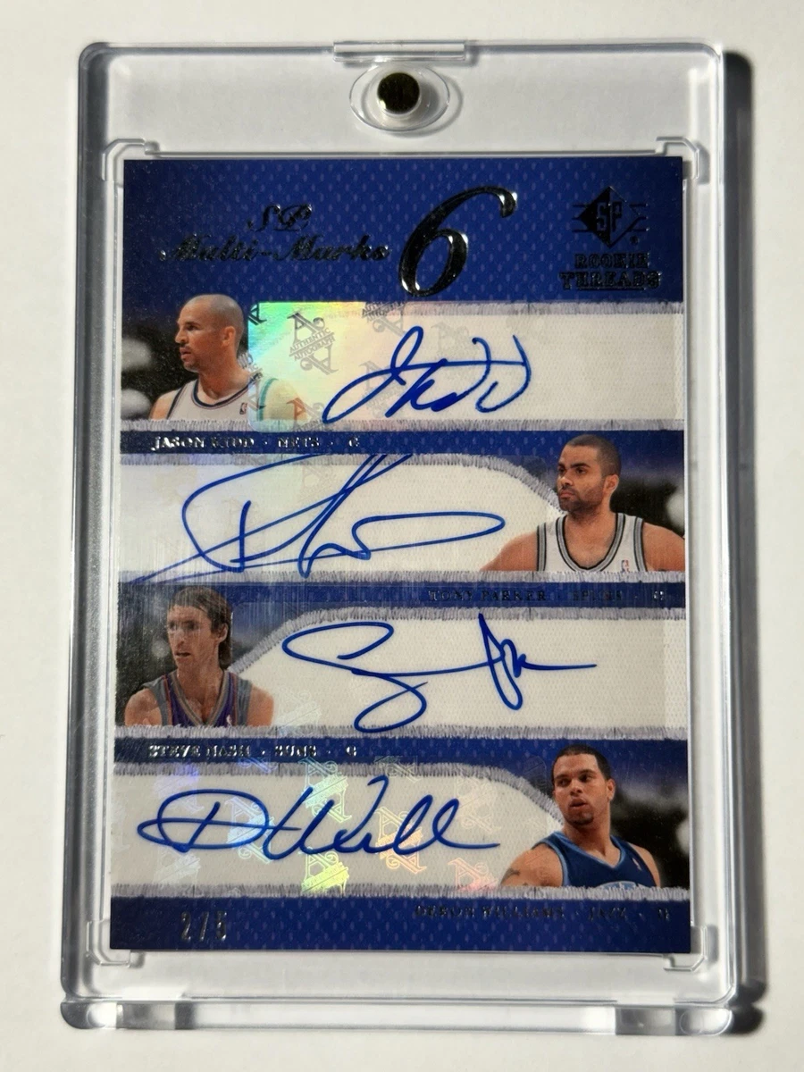 Upper Deck Steve Nash Basketball Autographed Sports Trading Cards
