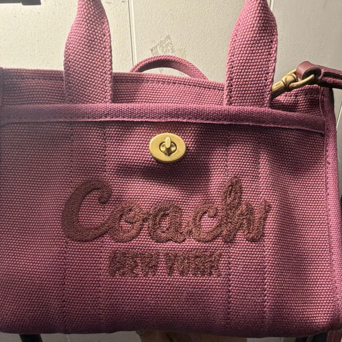 Coach Turn Lock Tote Bags & Handbags for Women for sale | eBay