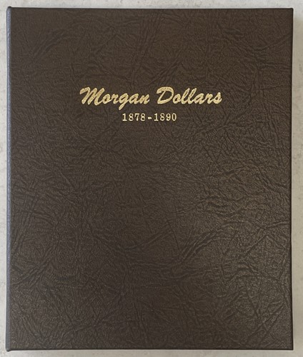 DANSCO COIN ALBUM MORGAN DOLLARS 1878-1890 #7178 EXCELLENT CONDITION