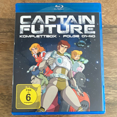 Captain Future Komplettbox Folge 01-40 (Blu-ray) Deutsch FSK 6