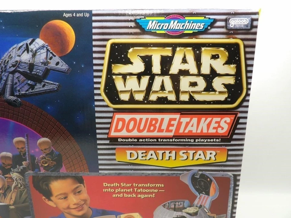 STAR WARS Micro Máquinas DOBLE TOMA Estrella de la Muerte TAT OOI NE Juego Nuevo en Caja Sellado Foto 2 de 4