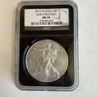 2013 W AMERICAN SILVER EAGLE EARLY RELEASES NGC MS70