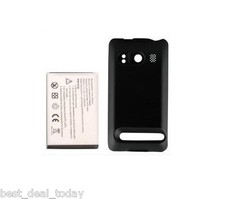 For HTC Evo 4G Extended Life Battery And Door Sprint