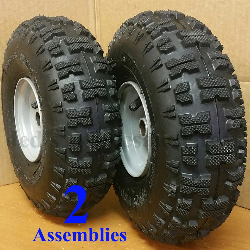 DOS 4.10-4 410-4 dientes traseros jardín cultivador rototiller soplador de nieve neumáticos llantas rueda Foto 2 de 4
