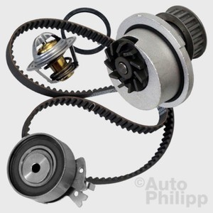 Zahnriemen Satz Thermostat Wasserpumpe Zahnriemensatz Fur Opel Corsa B 1 2 1 4 Ebay