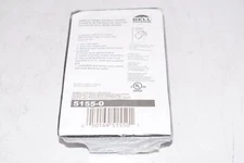 NEW Hubbell Bell Outdoor 5155-0 Single Gang Device Cover 