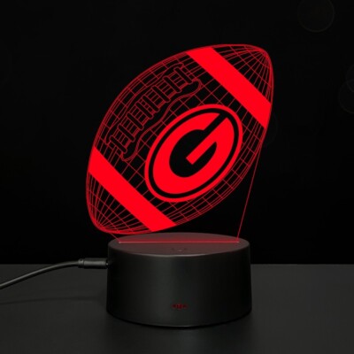 Green Bay Packers LED Touch Lamp - 7-Color Night Light & Team Decor Perfect Gift