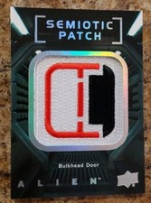 2017 Upper Deck Alien Movie Semiotic Patch Bulkhead Door #SP5 Patch 
