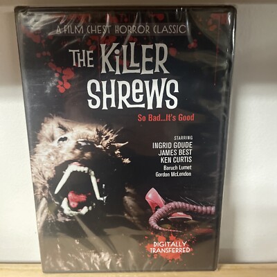 Killer Shrews (DVD, 1959) Brand New And Sealed OOP Rare Vintage Horror