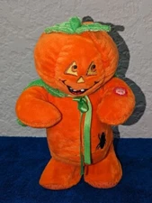 Halloween Spooky  Boppers Animated Pumpkin Plush Sounds  by Snuggle Toy 10"