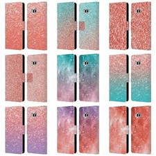 FUNDA BILLETERA LIBRO CUERO CORAL BRILLANTE DISEÑO OFICIAL PLDESIGN PARA TELÉFONOS HTC 1