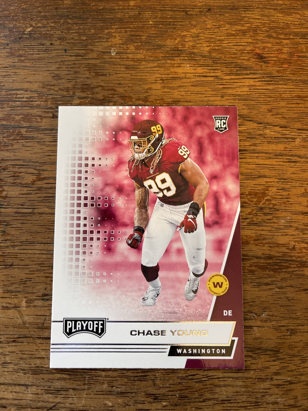 2020 Panini playoff #211 chase young base rookie football card - washington  | eBay